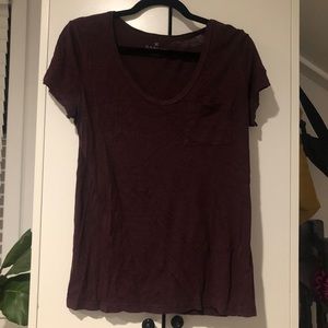 Maroon t shirt
